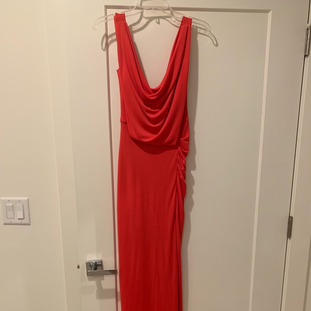 BCBG MaxAzria women’s XS long red dress